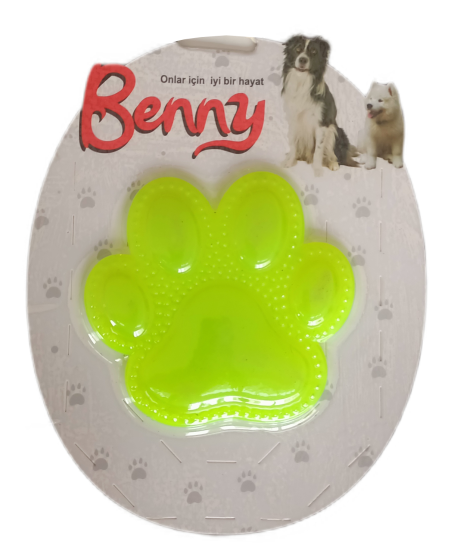 Benny Köpek Oyuncağı Pati 9,5 x 9 cm Sarı
