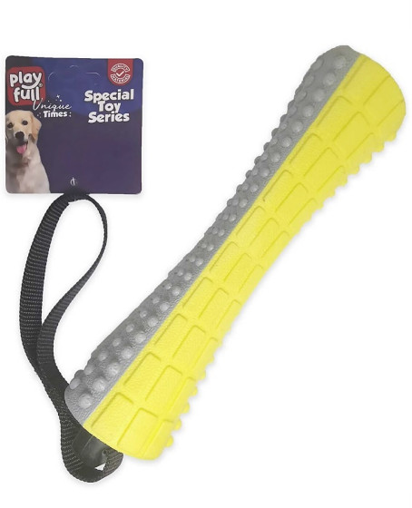 Sesli Lüx Köpek Eğitim Oyuncağı 37x5 Cm Sarı Sesli Lüx Köpek Eğitim Oyuncağı 37x5 Cm Sarı