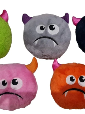 Sesli Peluş Monster Üzgün Köpek Oyuncağı 17 cm Çeşitli Renklerde