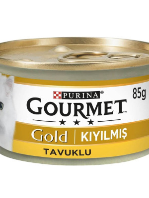 Purina Gourmet Gold Kıyılmış Tavuklu Kedi Konservesi 85 gr