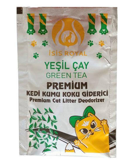 Kedi Kumu Koku Giderici 25 gr Yeşil Çay Kokulu