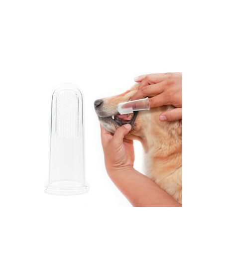Kedi ve Köpek Parmak Diş Fırçası 5.5 cm Mavi Kedi ve Köpek Parmak Diş Fırçası 5.5 cm Mavi