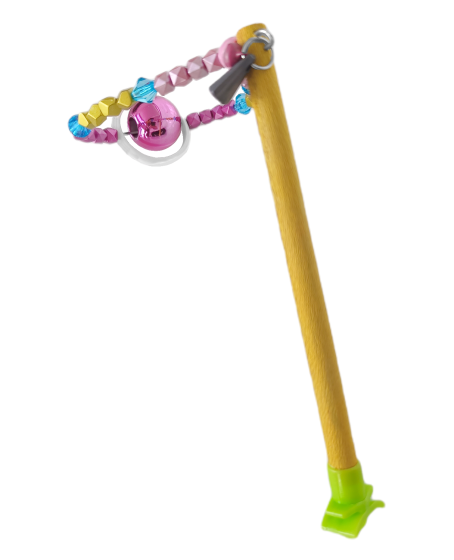 Tünekli Döner Toplu Kuş Oyuncağı 10 cm-16 cm Sarı Tünekli Döner Toplu Kuş Oyuncağı 10 cm-16 cm Sarı
