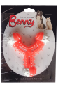 Benny Diş Kaşıma Köpek Oyuncağı Çatal 11 cm Turuncu