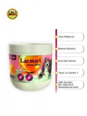 Animari Lacmari cat 200 gr Yavru Kediler Için Süt Tozu
