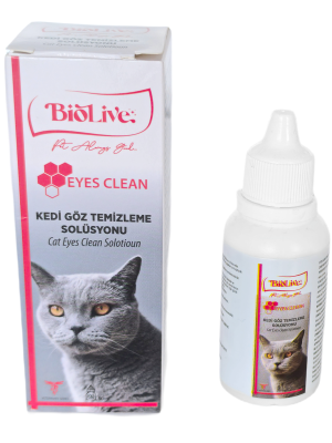 Biolive Eyes Clean Kedi Göz Temizleme Solisyonu 50ml