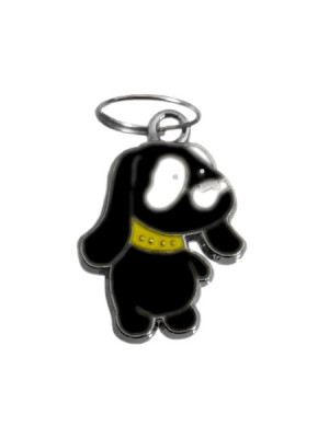 Köpek Tasma Aksesuarı Tasmalı Köpek 1.5×2.5 cm Siyah