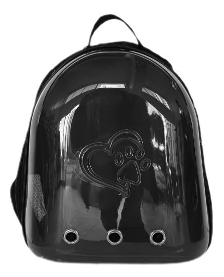 KP Kalpli Patili Astronot Şeffaf Taşıma Sırt Çantası Siyah 24x32x42 cm KP Kalpli Patili Astronot Şeffaf Taşıma Sırt Çantası Siyah 24x32x42 cm