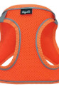 Üç Kilitli Sportif Kedi Köpek Göğüs Tasması 24-28 cm XX-Small Turuncu