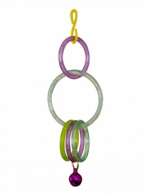 Olimpik Kuş Oyuncak Halka 5 x 14 cm 5 li