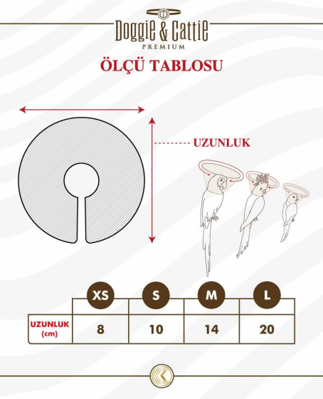 Kuş Yakalığı M 14 cm