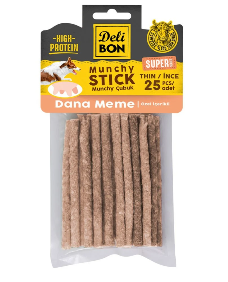 Super Çubuk Dana Memeli İnce 25 Adet