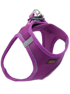 Köpek Göğüs Tasması XSmall 32x36 cm Mor
