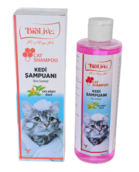 Biolive Çay Ağacı Özlü Kedi Şampuanı 200ml Biolive Çay Ağacı Özlü Kedi Şampuanı 200ml