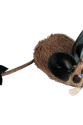 Kedi Oyuncağı Bıyıklı Peluş Fare 4,5 x 6-15 cm Taba Kedi Oyuncağı Bıyıklı Peluş Fare 4,5 x 6-15 cm Taba