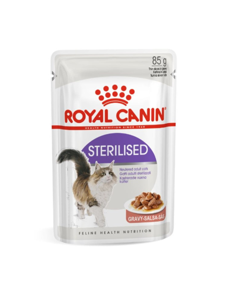 Sos İçinde Kısırlaştırılmış Yetişkin Kedi Konservesi 85gr