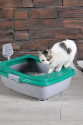 Karamel Izgaralı Açık Kedi Tuvaleti Çeşitli Renklerde + Kürek Hediyeli Karamel Izgaralı Açık Kedi Tuvaleti Çeşitli Renklerde + Kürek Hediyeli
