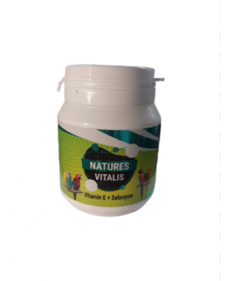 Natures Vitalis E vitamini + Selenyum Kuş Çiftleşme Artırıcı Toz 50 gr Natures Vitalis E vitamini + Selenyum Kuş Çiftleşme Artırıcı Toz 50 gr