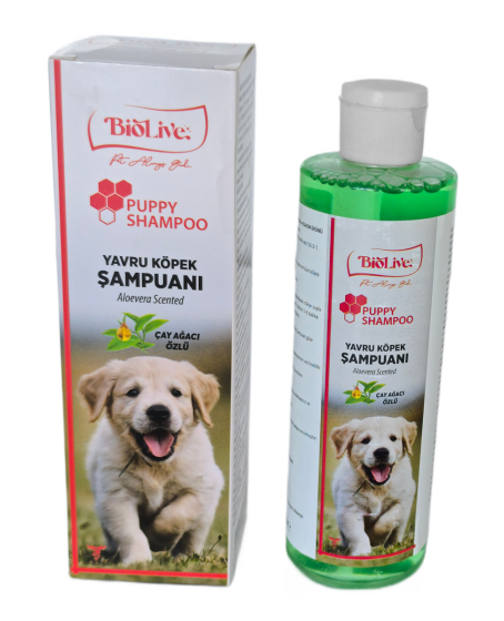 Biolive Çay Ağacı Özlü Yavru Köpek Şampuanı 200ml Biolive Çay Ağacı Özlü Yavru Köpek Şampuanı 200ml