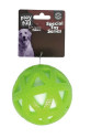 Işıklı Üçgen Desenli Plastik Top Köpek Oyuncağı 7,5 Cm Yeşil Işıklı Üçgen Desenli Plastik Top Köpek Oyuncağı 7,5 Cm Yeşil