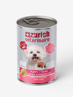 Veterinaire Pate Kuzulu Yavru Köpek Konservesi 415 gr