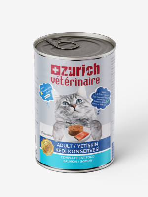 Veterinaire Pate Somonlu Yetişkin Kedi Konservesi 415 gr