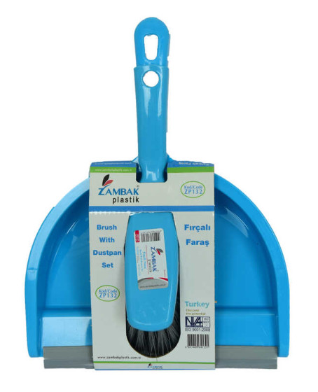 Fırçalı Faraş Seti Karışık Renk ZP-132