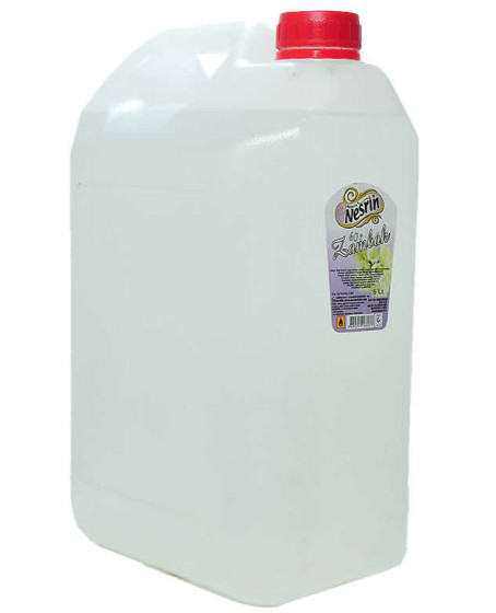 Zambak Kolonyası Beyaz 60 Derece Pet Bidon 5 Lt