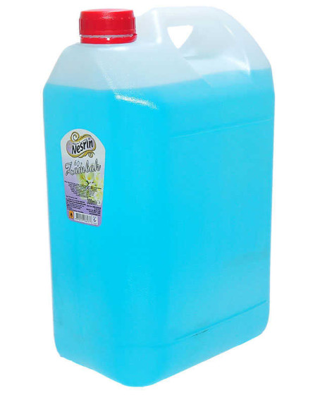 Zambak Kolonyası Mavi 60 Derece Pet Bidon 5 Lt