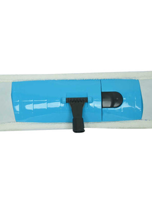 Mikrofiber Nemli Mop Paspası Plastik Aparatlı Karışık Renk 40 Cm
