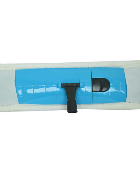 Mikrofiber Nemli Mop Paspası Plastik Aparatlı Karışık Renk 40 Cm