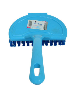 Plastik Saplı Lavabo ve Küvet Fırçası Karışık Renk 11 Cm