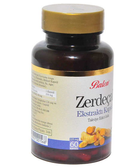 Zerdeçal Ekstraktı 60