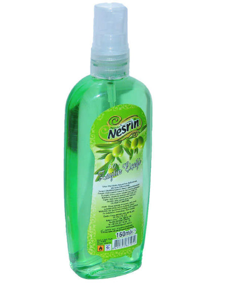 Zeytin Çiçeği Kolonyası 60 Derece Pet Şişe Sprey 160 ML