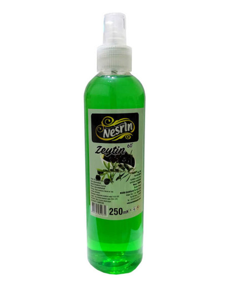 Zeytin Kolonyası 60 Derece Pet Şişe Sprey 250 ML