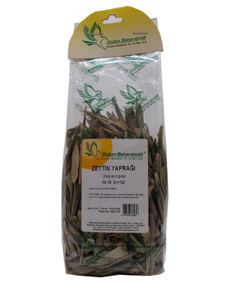 Zeytin Yaprağı Doğal 50 Gr Paket