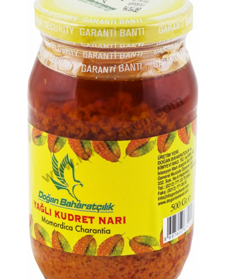 Zeytinyağlı Kudret Narı Cam Kavanoz 500 Gr
