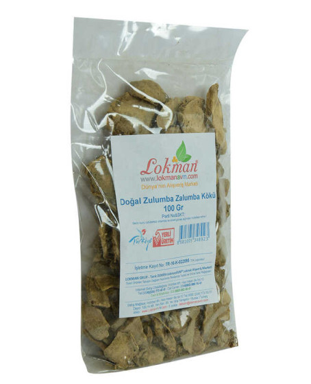Zulumba Zalumba Kökü Doğal 100 Gr Paket