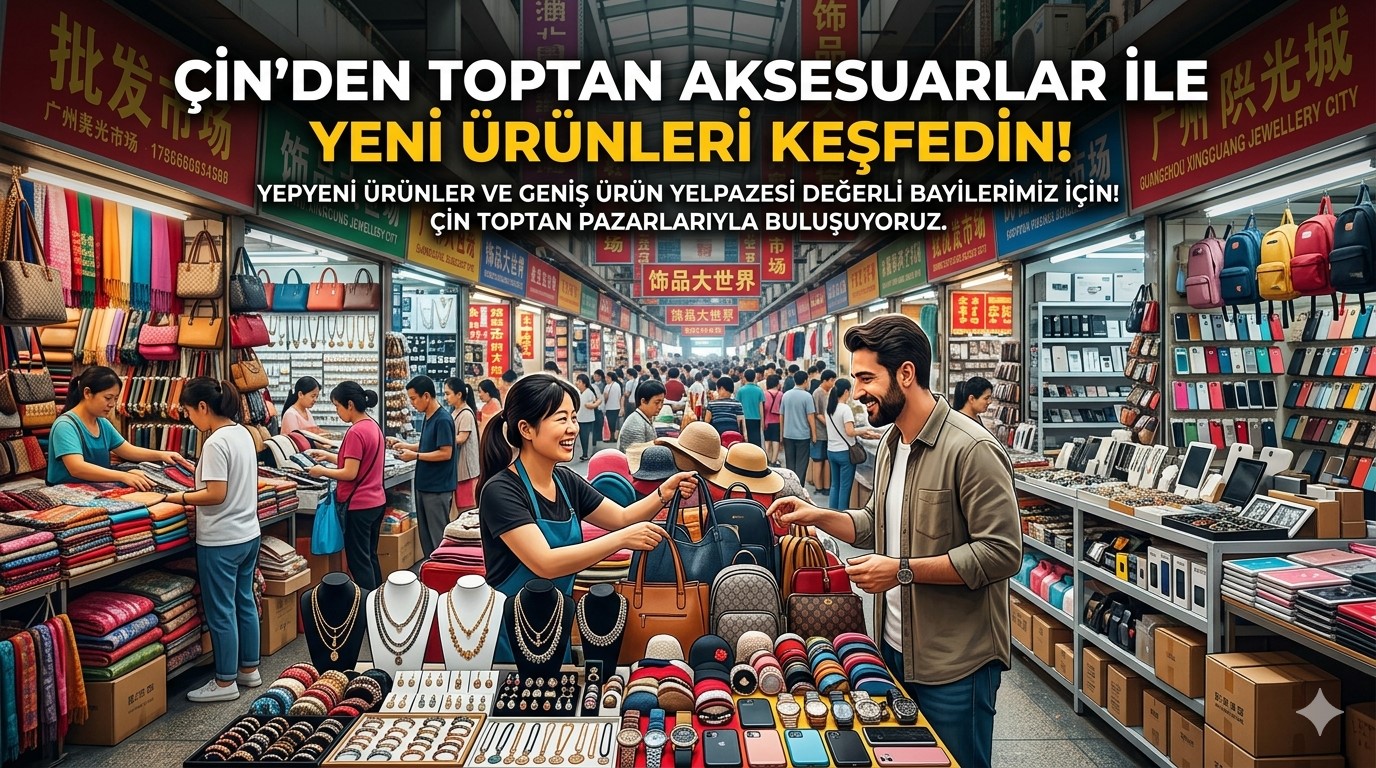 Çin Pazarındayız.  Saç Aksesuarları Ürünleri.