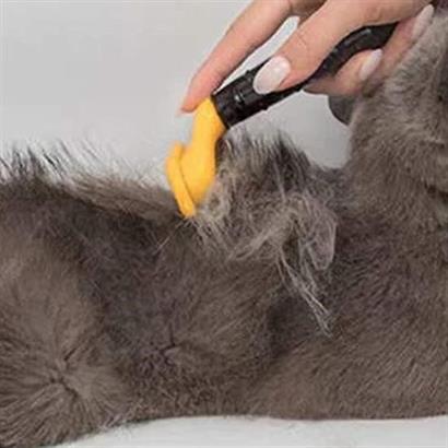 CLZ303  7 cm Kedi Köpek Tarağı Fırçası Tüy Alıcı Toplayıcı Tarak Fırça