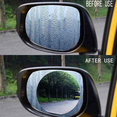 CLZ303  Araç Ayna Yağmur Kaydırıcı ve Cam Buğu Önleyici Film