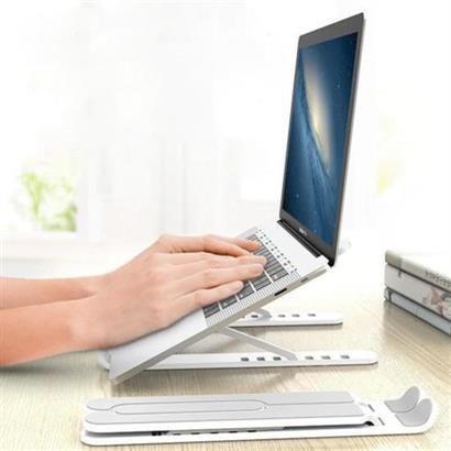 CLZ303  Ayarlanabilir Plastik Dizüstü Destek Tabanı Katlanabilir Taşınabilir Laptop Sehpası Yükselti