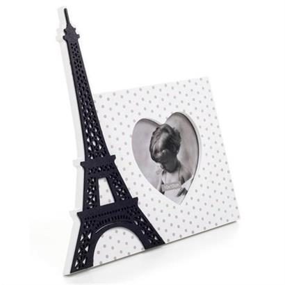 CLZ303  Dekoratif Eyfel Paris Desenli Ahşap Resim Fotoğraf Çerçevesi Standı