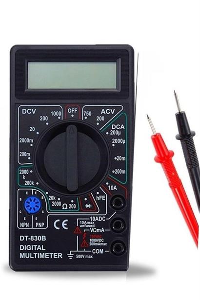 CLZ303  Dijital Avometre Multimetre Ölçü Aleti Akım Voltaj Direnç Ölçer