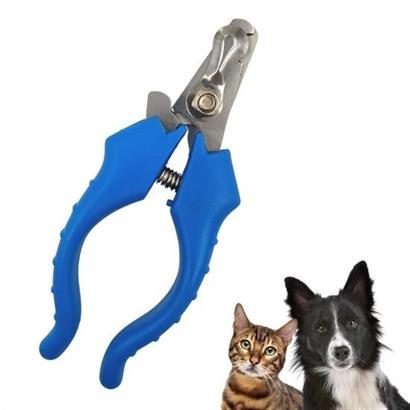 CLZ303  Evcil Hayvan Kedi ve Köpek Paslanmaz Çelik Yaylı Tırnak Makası ve Düzeltme