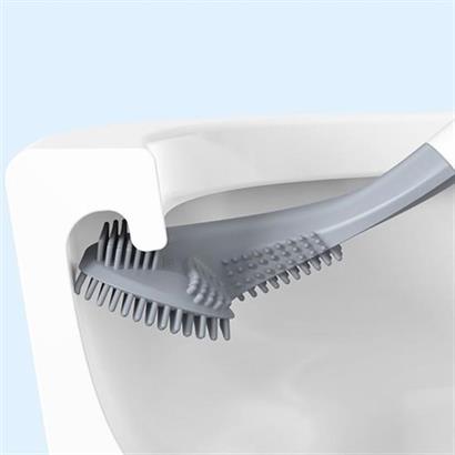 CLZ303  Golf Tasarımlı Silikon WC Klozet Mutfak Temizlik Fırçası Kanca Hediyeli