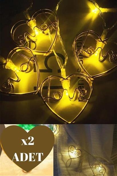CLZ303  Kalpli Şerit Led Işık Zinciri Aydınlatma Doğum Günü Süs Işığı