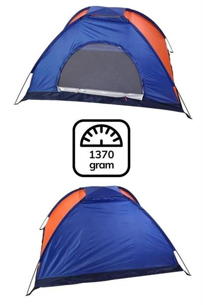 CLZ303  Kolay Kurulumlu Pratik Kamp Çadırı 4 Kişilik (200x200x135)