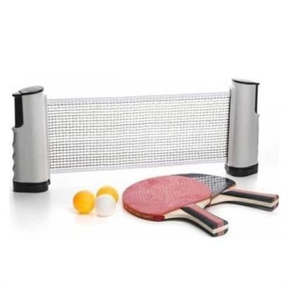 CLZ303  Masa Tenisi Spor ve Eğitim Seti Tüm Masalara Uyumlu Portatif File ve Ping Pong Ekipmanları