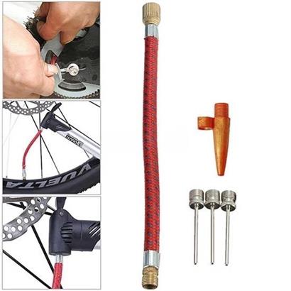 CLZ303  Pompa İğne Başlık Seti Top Bisiklet Lastiği Şişirme İğneleri